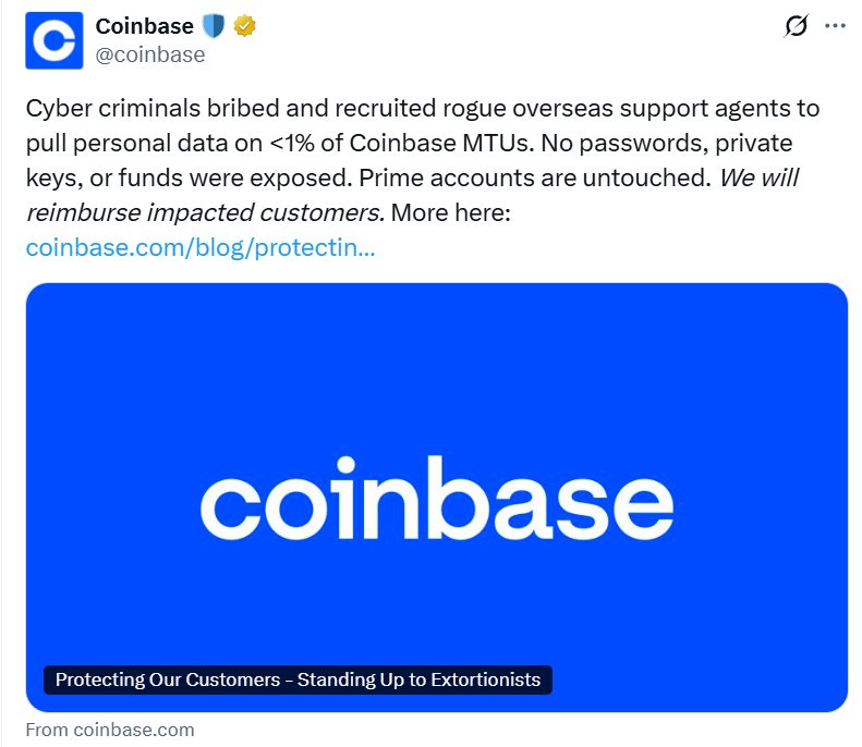 Nguồn: Coinbase