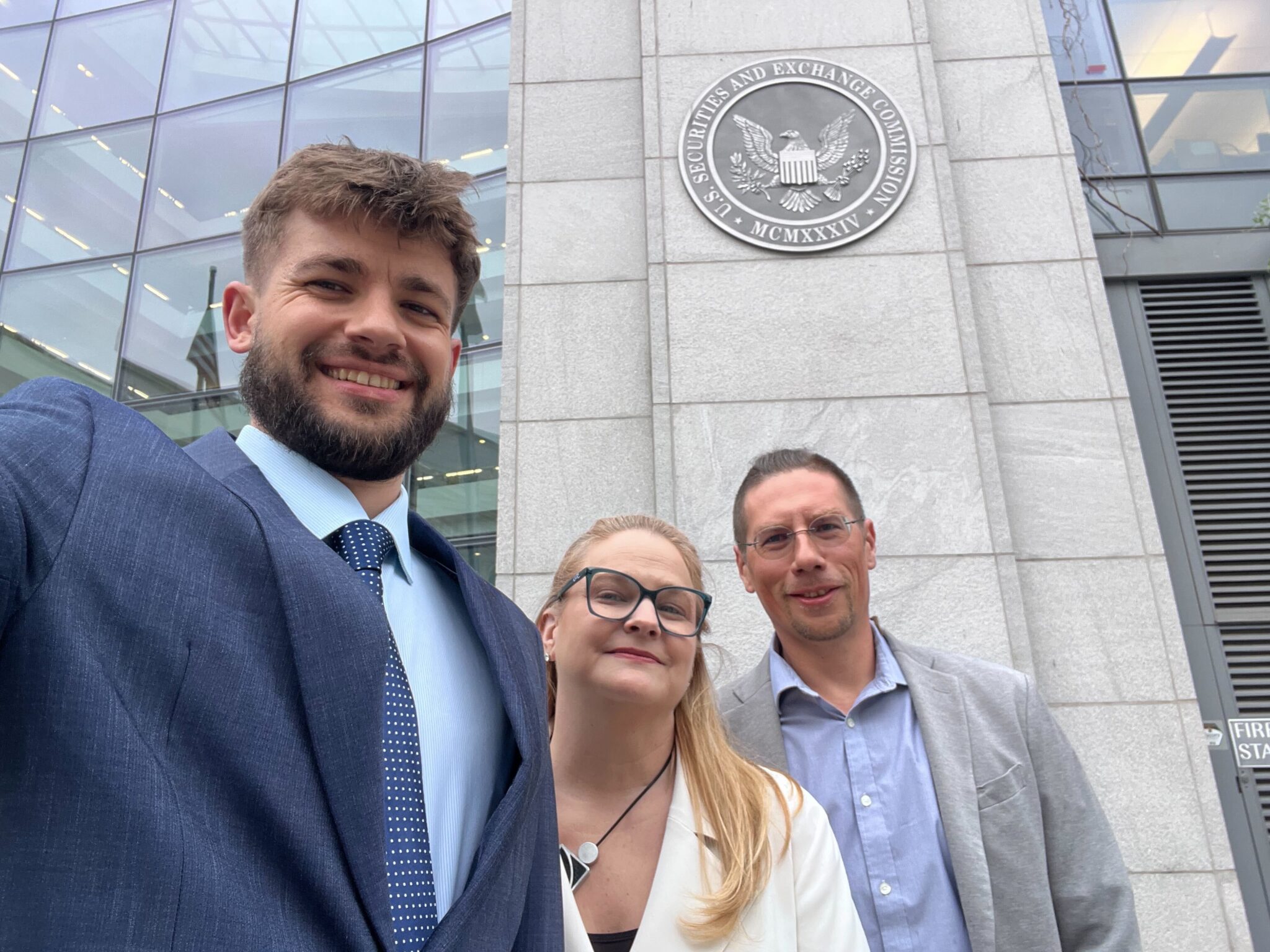 Everstake team meeting with the SEC. Source: Everstake