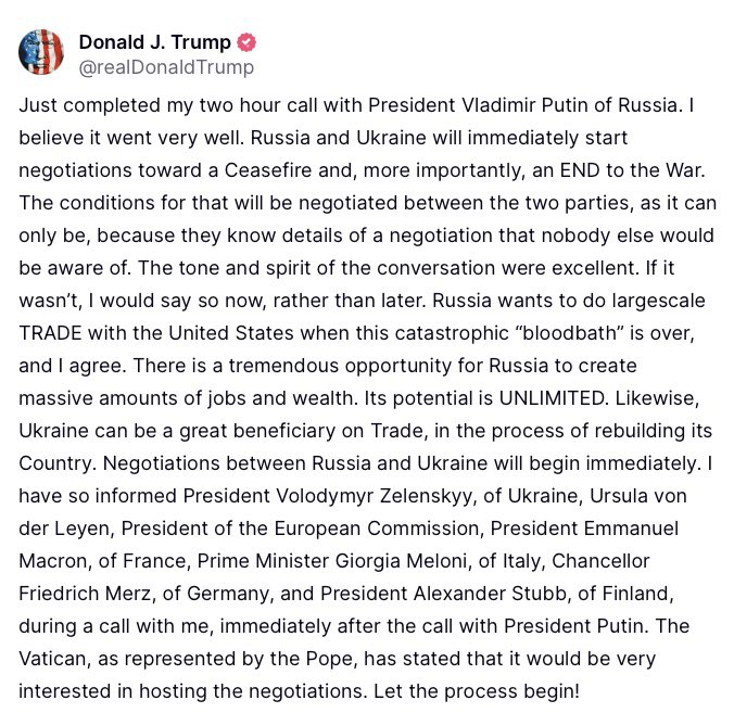 Source: Donald J. Trump