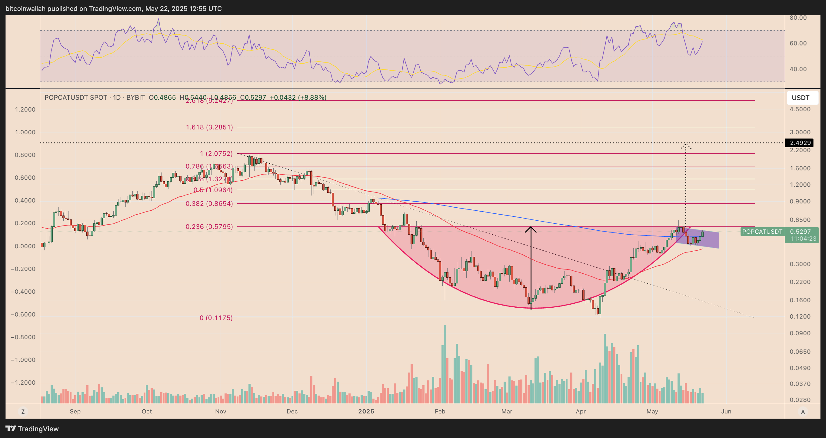 POPCAT/USDT daily price chart. Source: TradingView