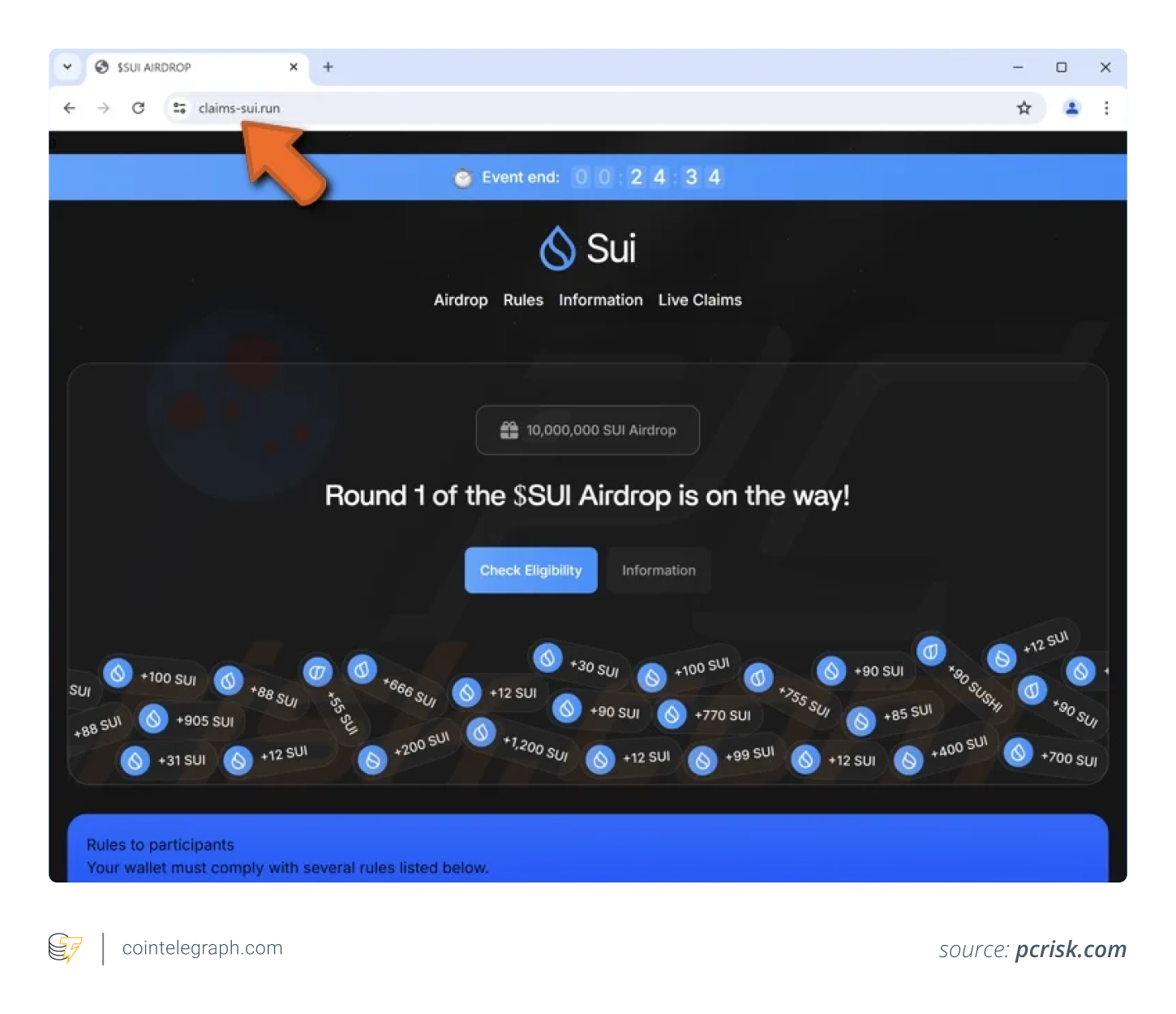 SUI Airdrop