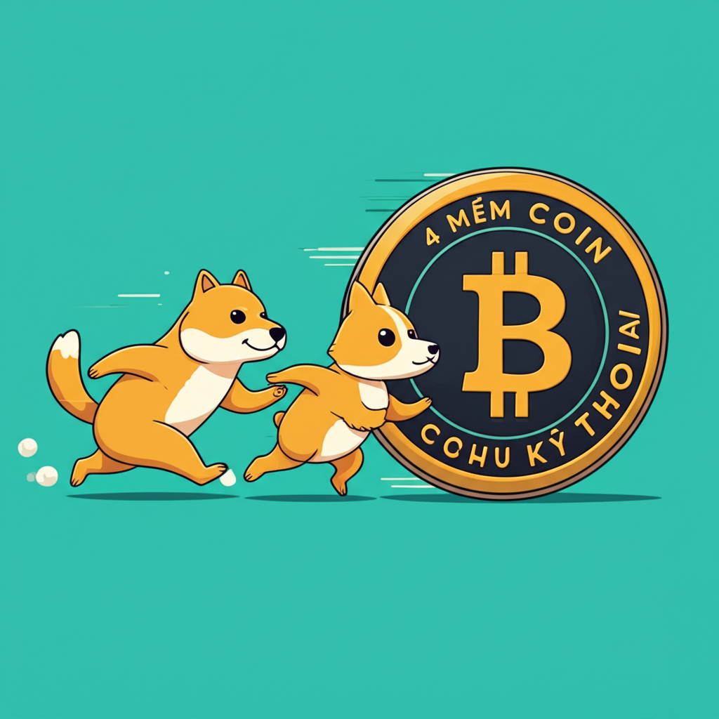 4 memecoin co the vuot mat bitcoin trong chu ky nay
