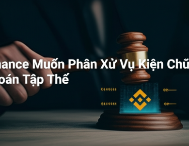 binance muon phan xu vu kien chung khoan tap the