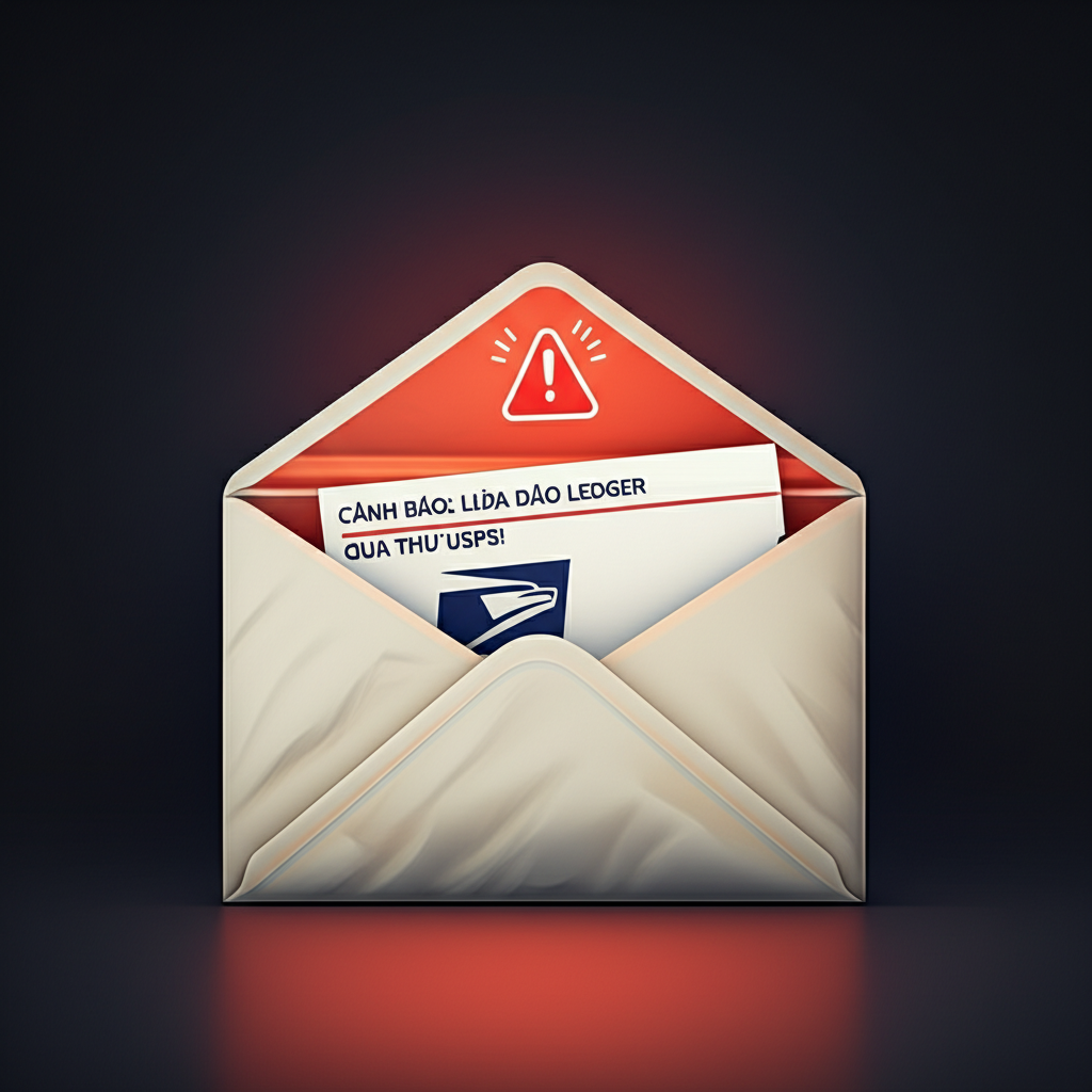 canh bao lua dao ledger qua thu usps
