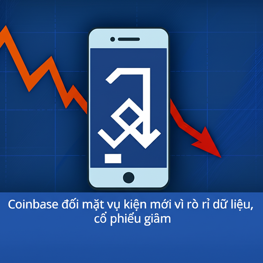 coinbase doi mat vu kien moi vi ro ri du lieu co phieu giam