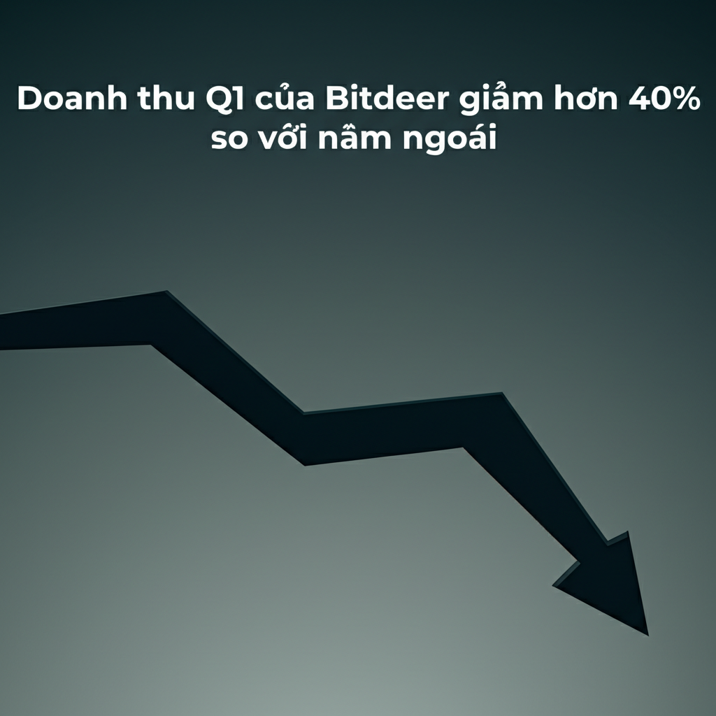 doanh thu q1 cua bitdeer giam hon 40 so voi nam ngoai