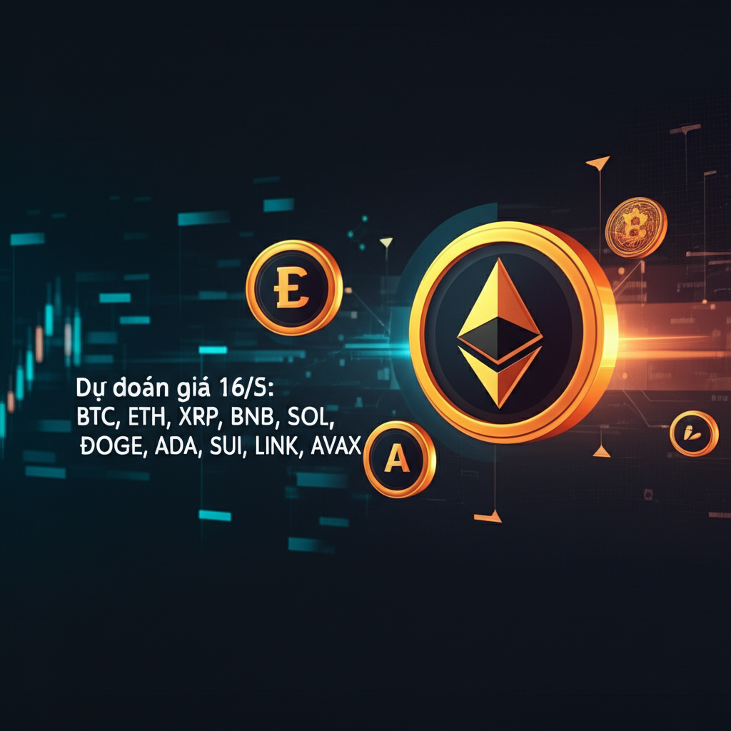 du doan gia 16 5 btc eth xrp bnb sol doge ada sui link