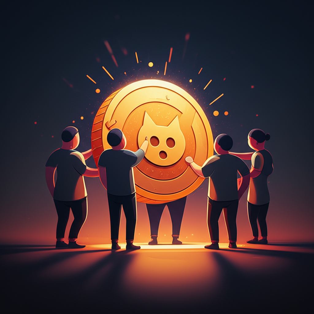 memecoin troi day nha dau tu crypto chuong tu duy co bac santiment