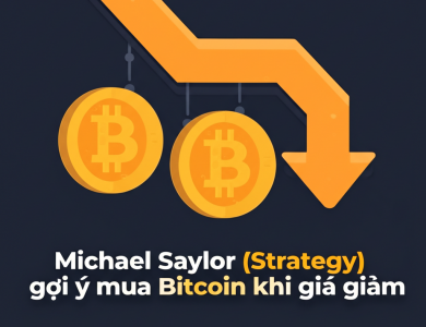 michael saylor strategy goi y mua bitcoin khi gia giam