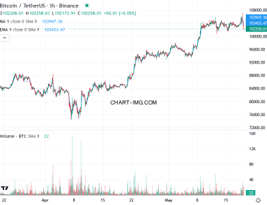 phan tich btcusd h1 19 05 2025 0700 quan sat