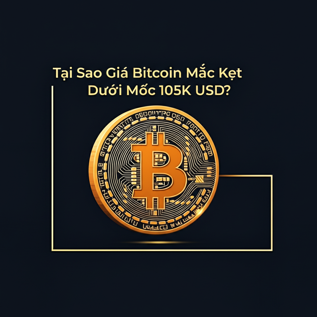 tai sao gia bitcoin mac ket duoi moc 105k usd