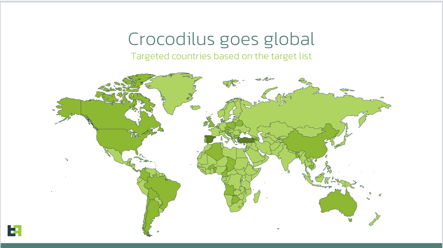 Crocodilus malware is going global. Source: ThreatFabric