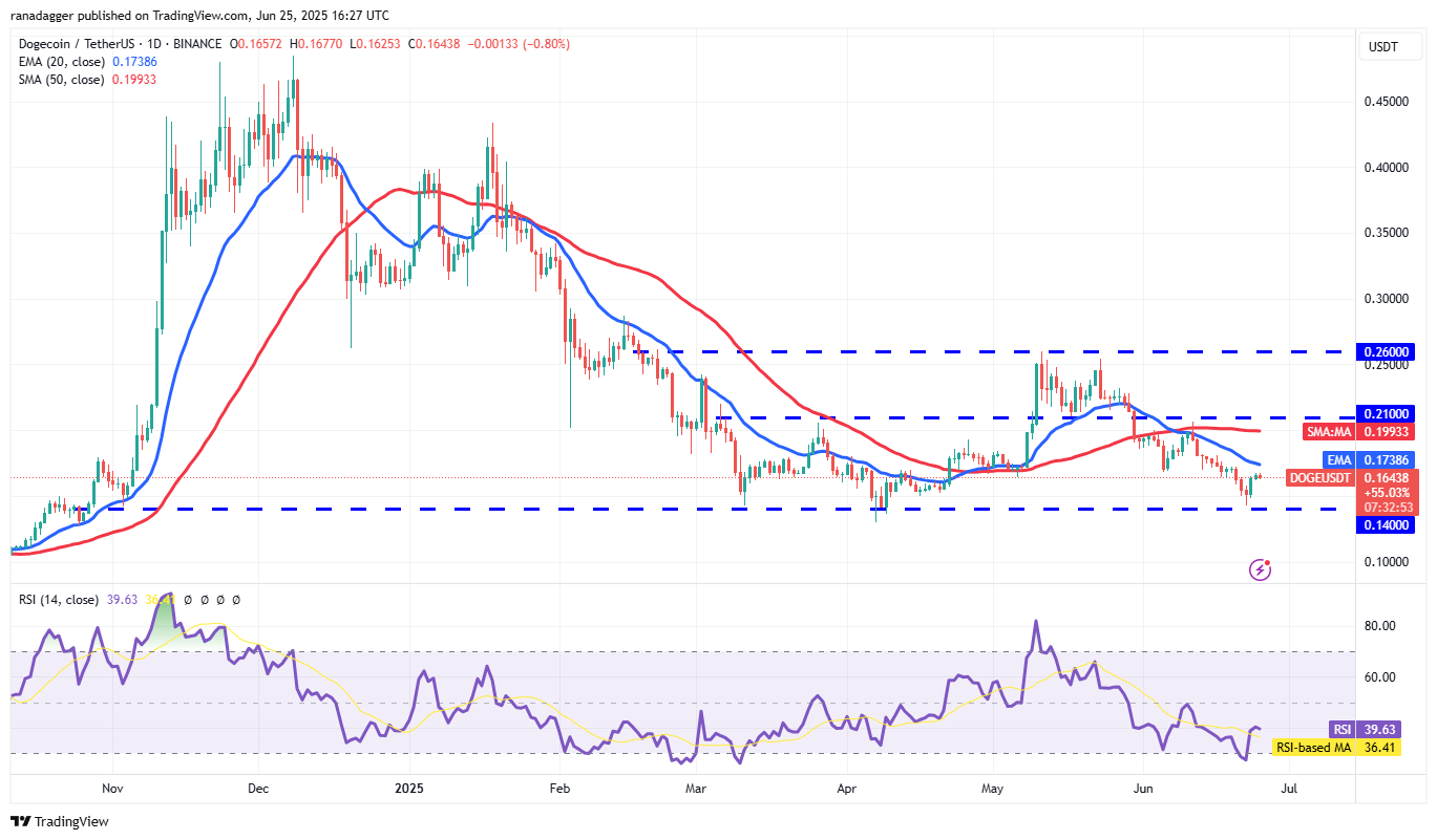 DOGE/USDT daily chart. Source: Cointelegraph/TradingView