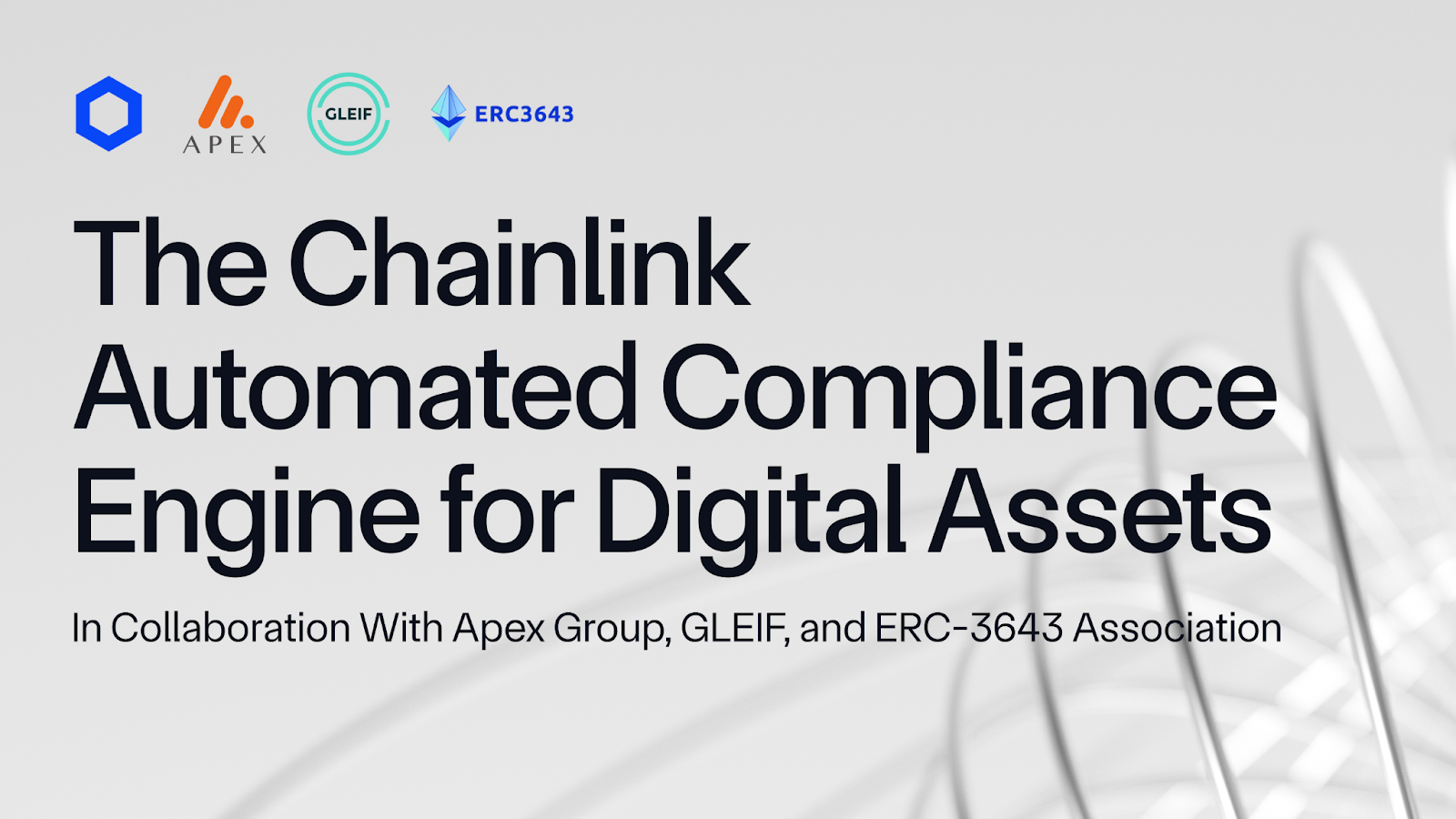 Chainlink launches ACE. Source: Chainlink