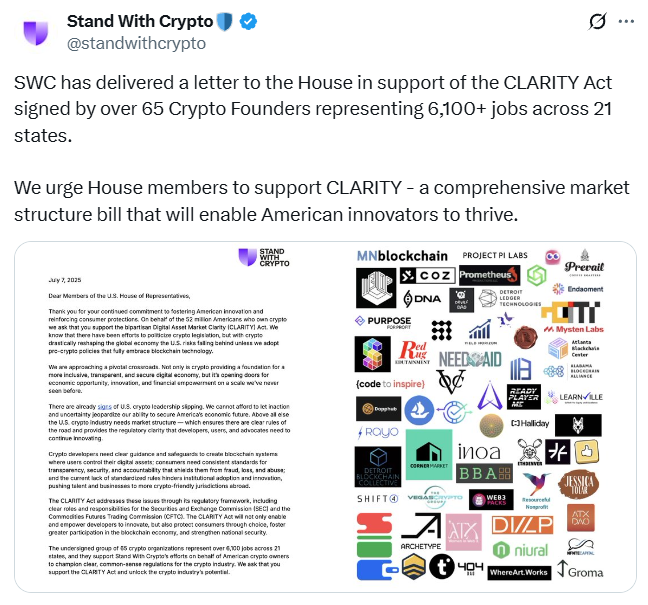 Source: Stand With Crypto