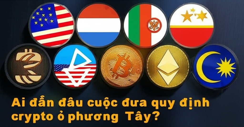 ai dan dau cuoc dua quy dinh crypto o phuong tay