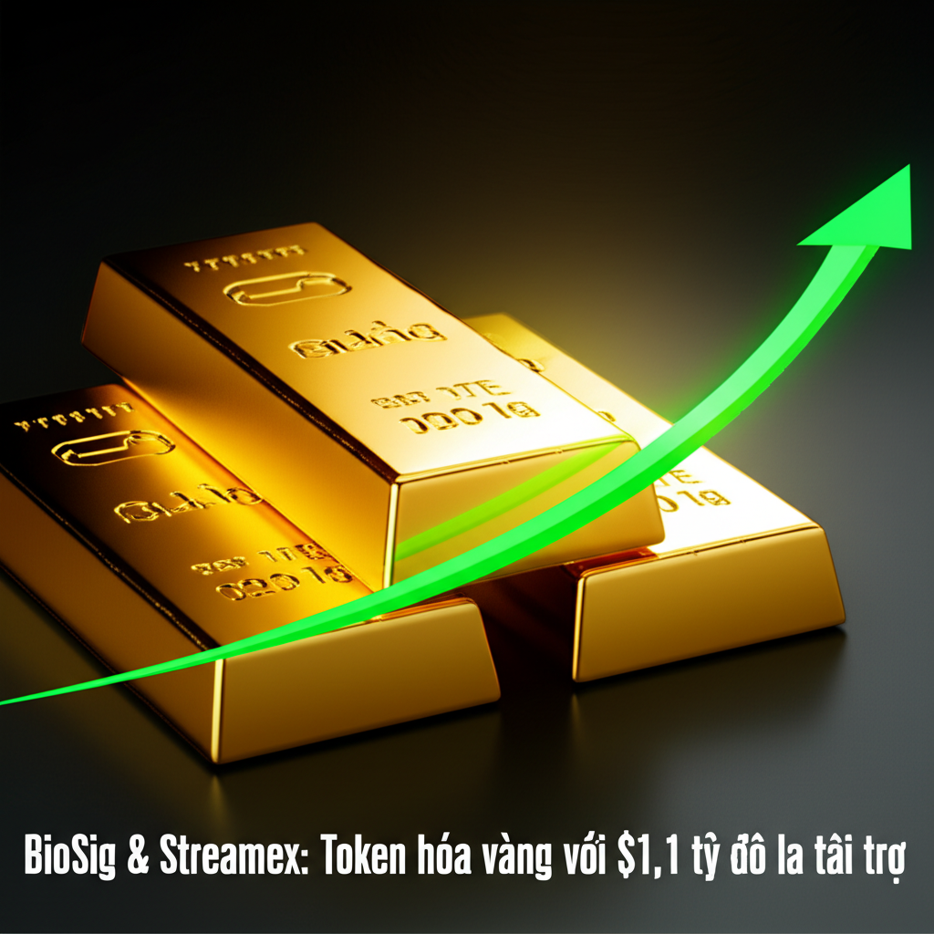 biosig streamex token hoa vang voi 11 ty do la tai tro