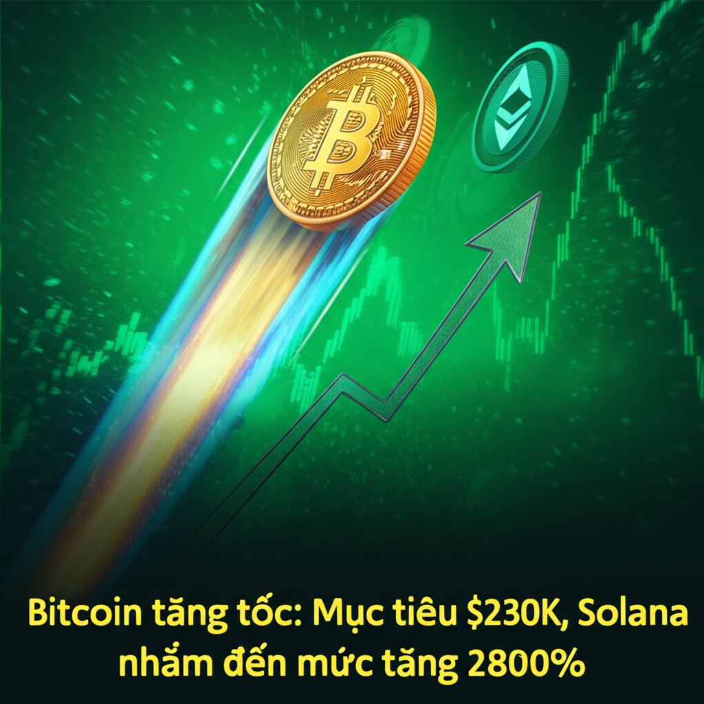 bitcoin tang toc muc tieu 230k solana nham den muc tang 2800