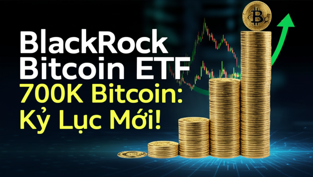 blackrock bitcoin etf vuot 700k bitcoin ky luc moi