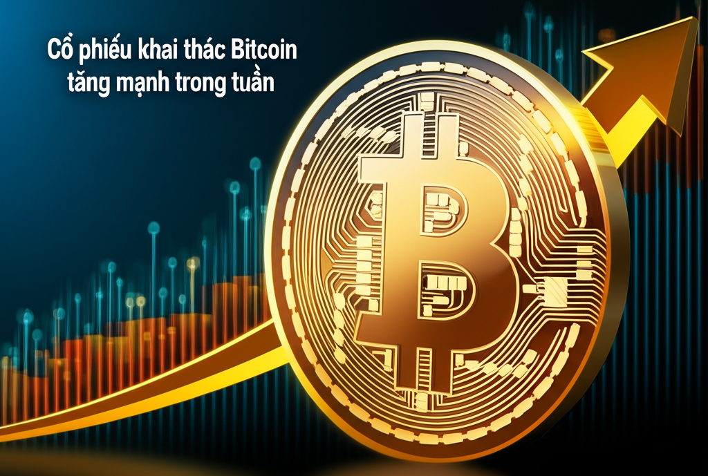 co phieu khai thac bitcoin tang manh trong tuan