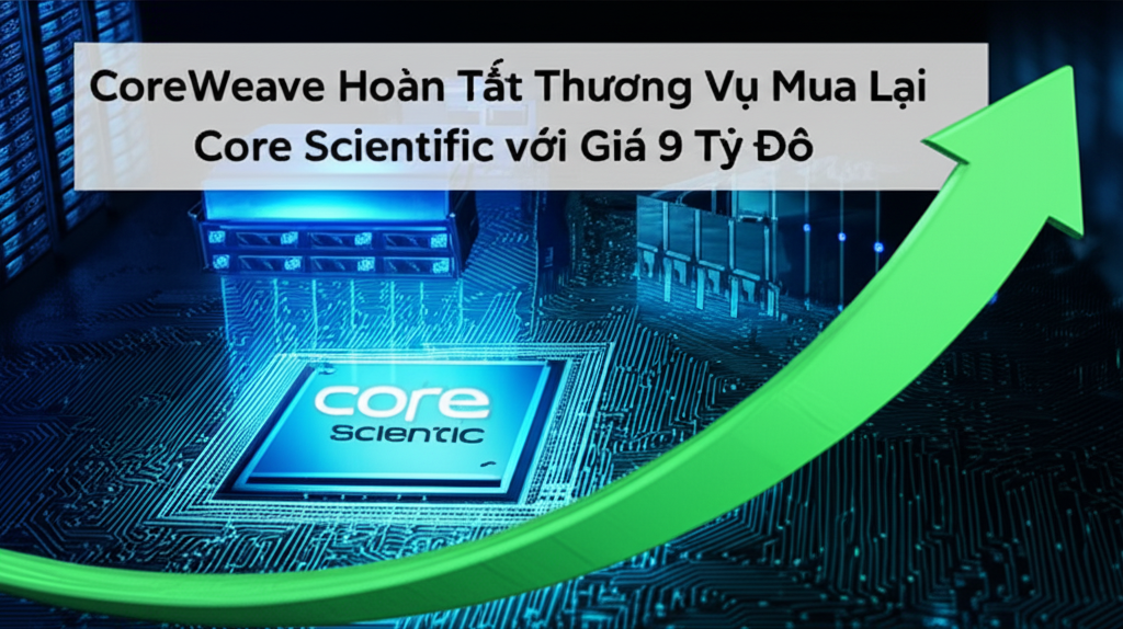 coreweave hoan tat thuong vu mua lai core scientific voi gia 9 ty do