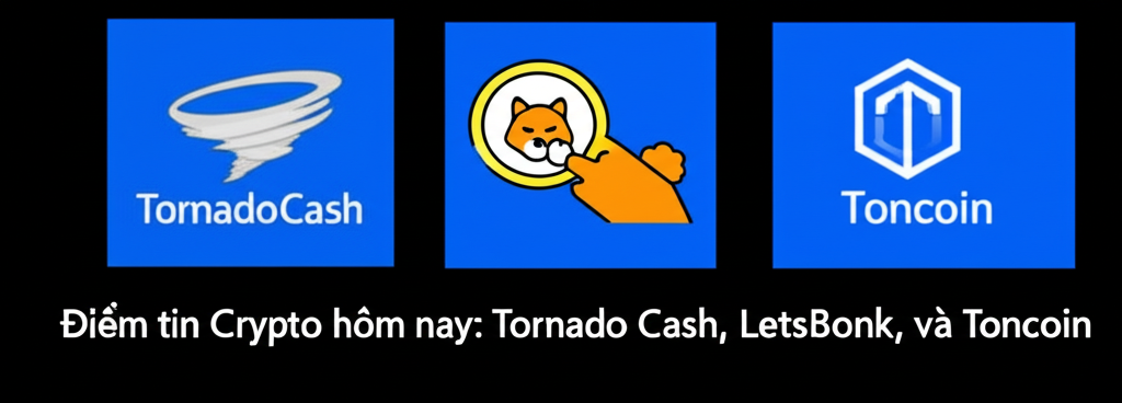 diem tin crypto hom nay tornado cash letsbonk va toncoin