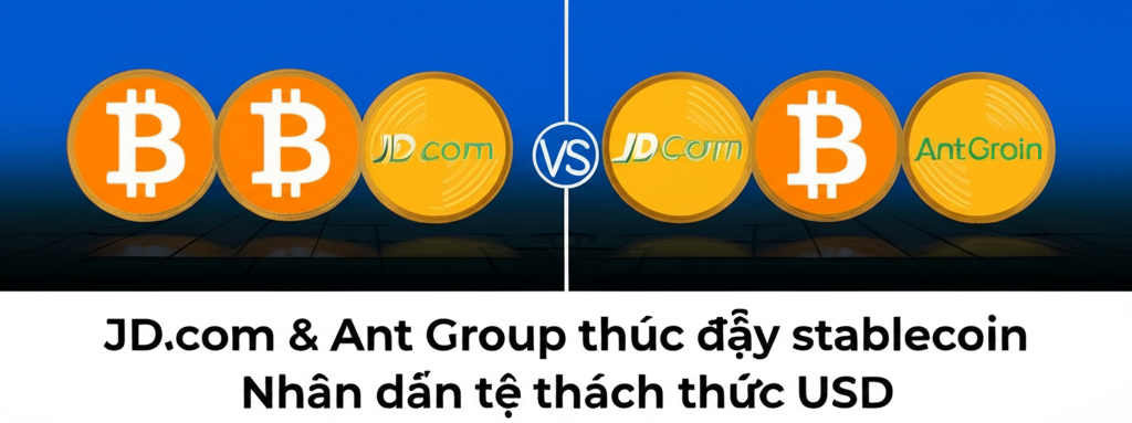 jd com ant group thuc day stablecoin nhan dan te thach thuc usd