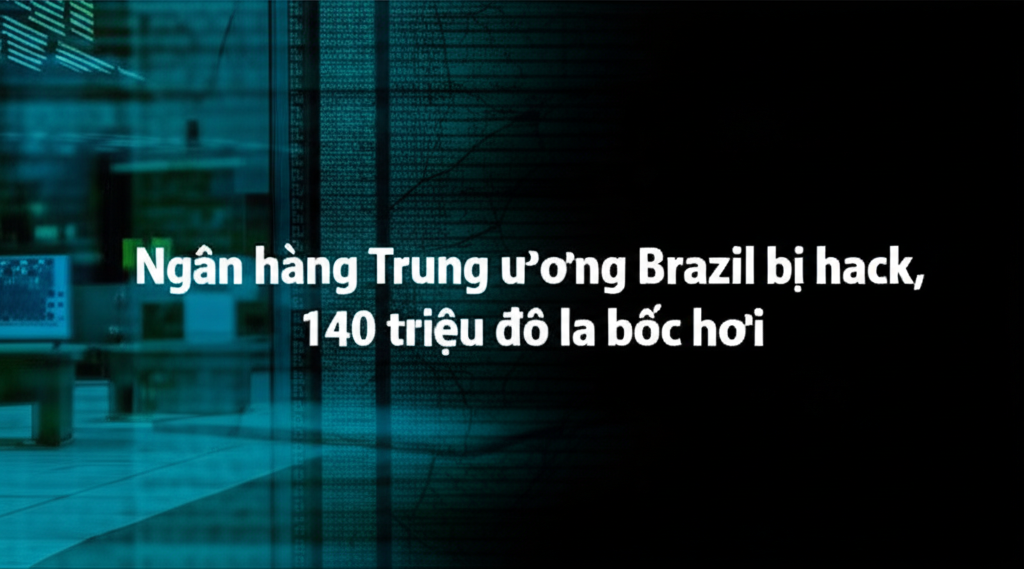 ngan hang trung uong brazil bi hack 140 trieu do la boc hoi