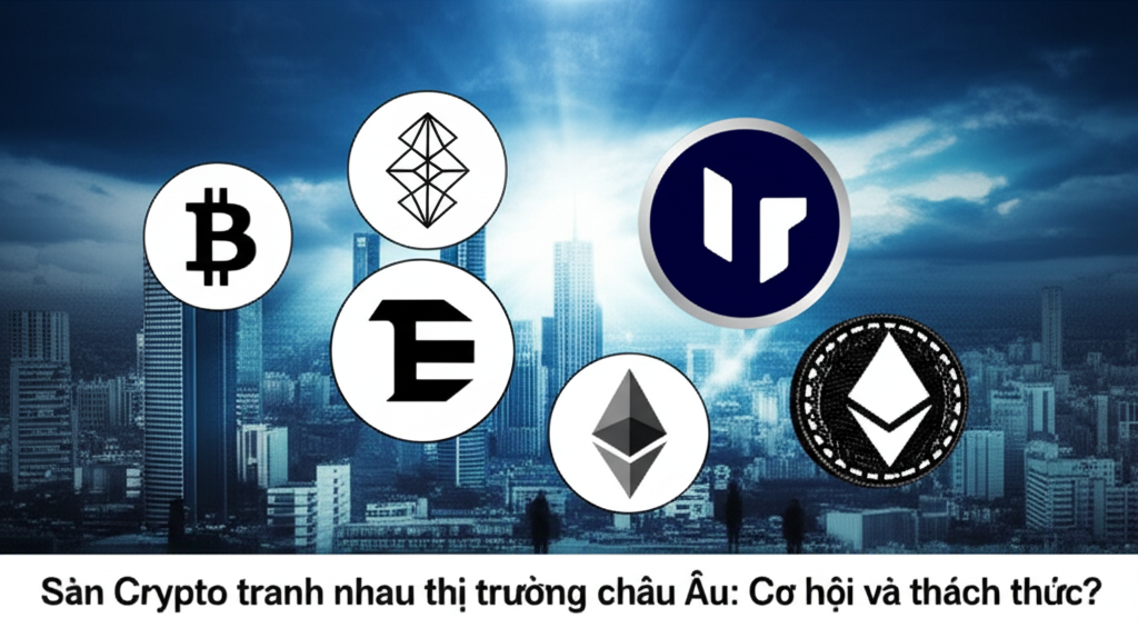 san crypto tranh nhau thi truong chau au co hoi va thach thuc