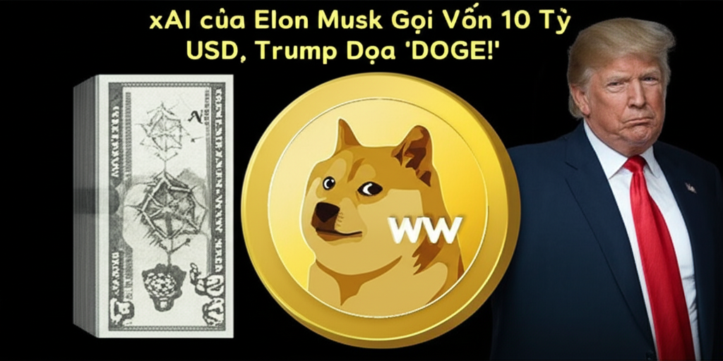 xai cua elon musk goi von 10 ty usd trump doa doge